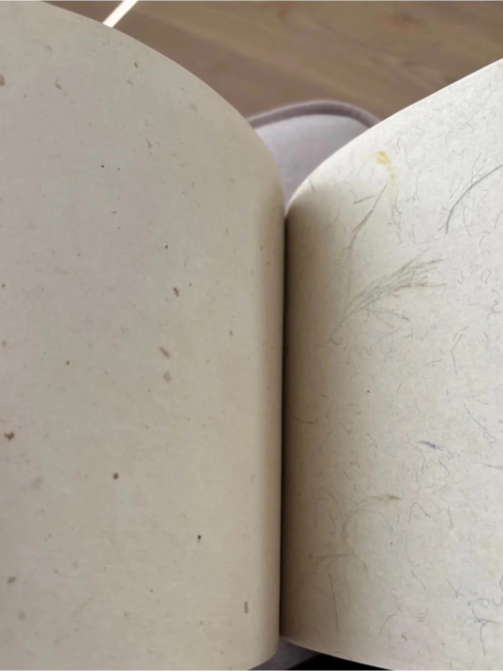 Journal with handmade paper